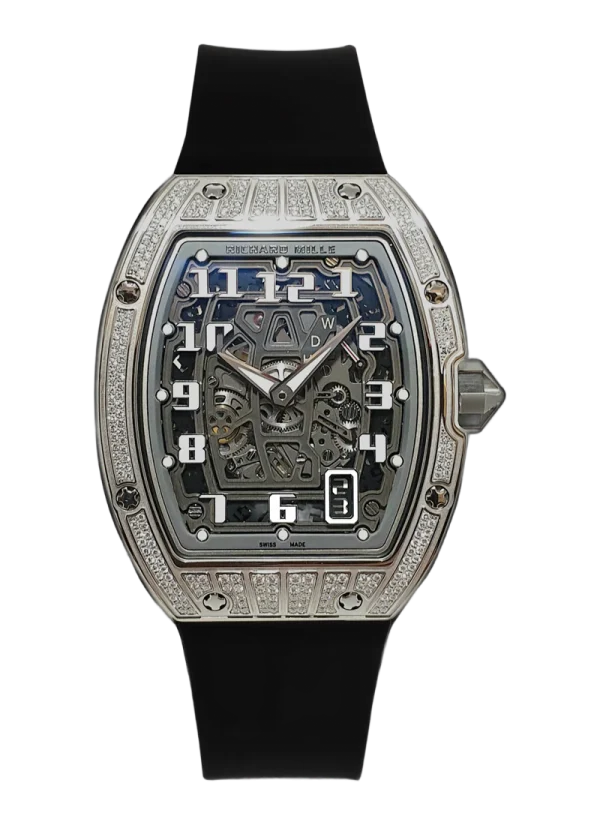 Extra Flat Automatic IN Titanium With Diamond Bezel