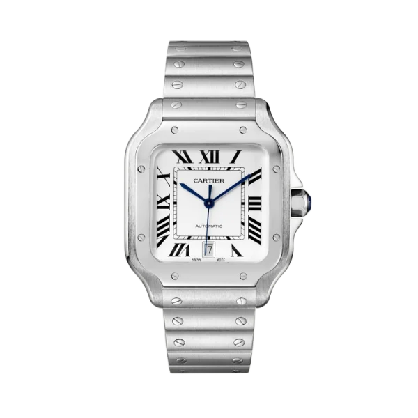 Steel White Dial Size Large
