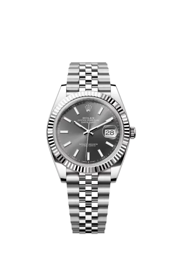 Slate Index Fluted Bezel 41MM Jubilee