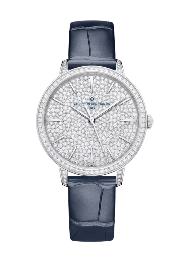 Self-Winding Jewellery 37MM White Gold Diamond Paved