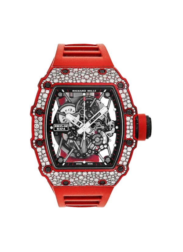 Automatic Rafael Nadal “Rafa” Full Diamond Bezel Setting