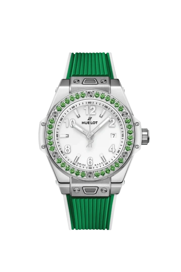 One Click Joyful Steel Apple Green 33MM