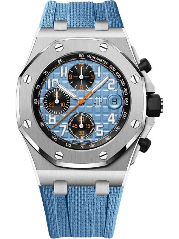 Selfwinding Chronograph Stainless Steel & Blue 42MM