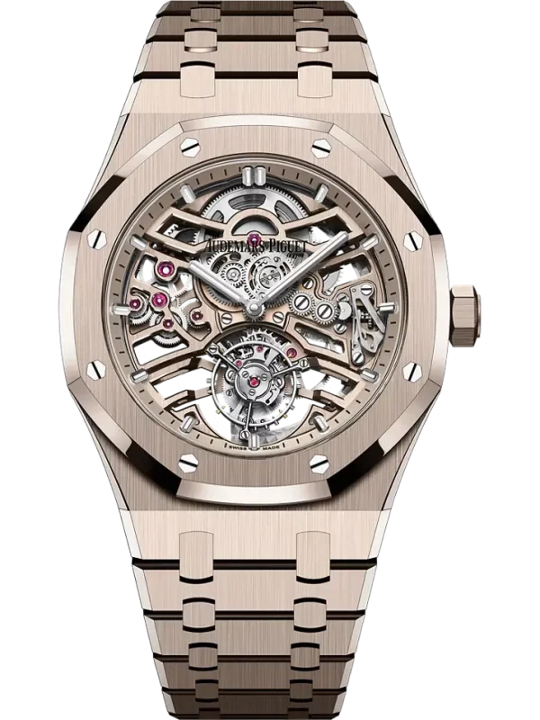 Flying Tourbillon Openworked Sand Gold 41MM