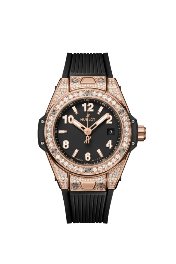 One Click King Gold Pavé 33MM