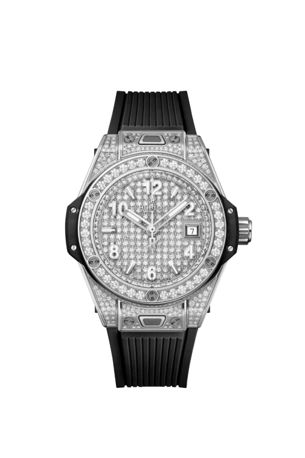 One Click Steel Full Pavé 33MM