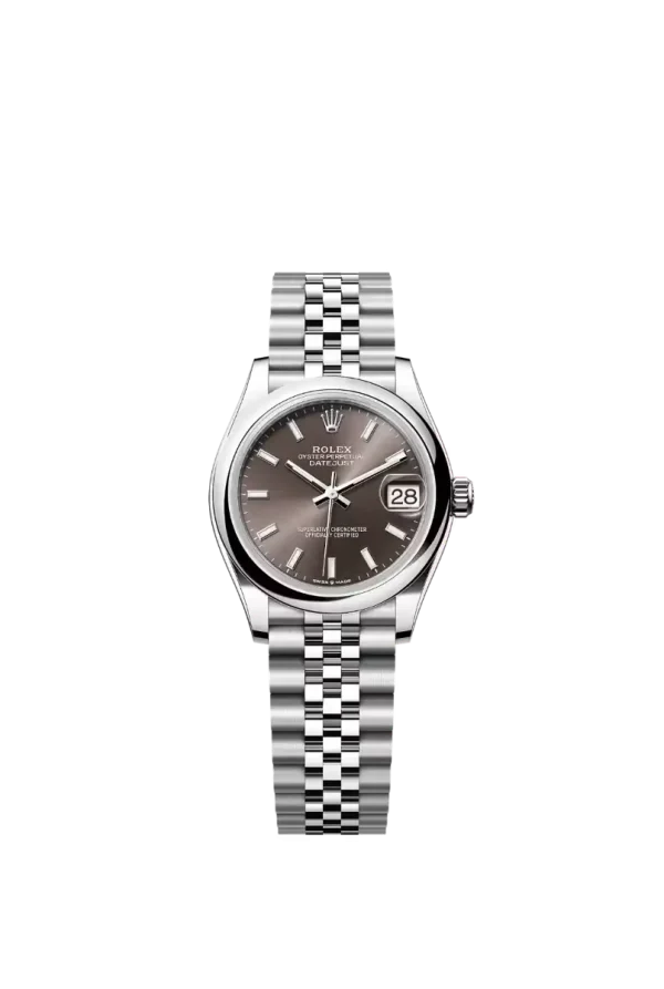 Dark Grey Index Smooth Bezel 31MM Jubilee