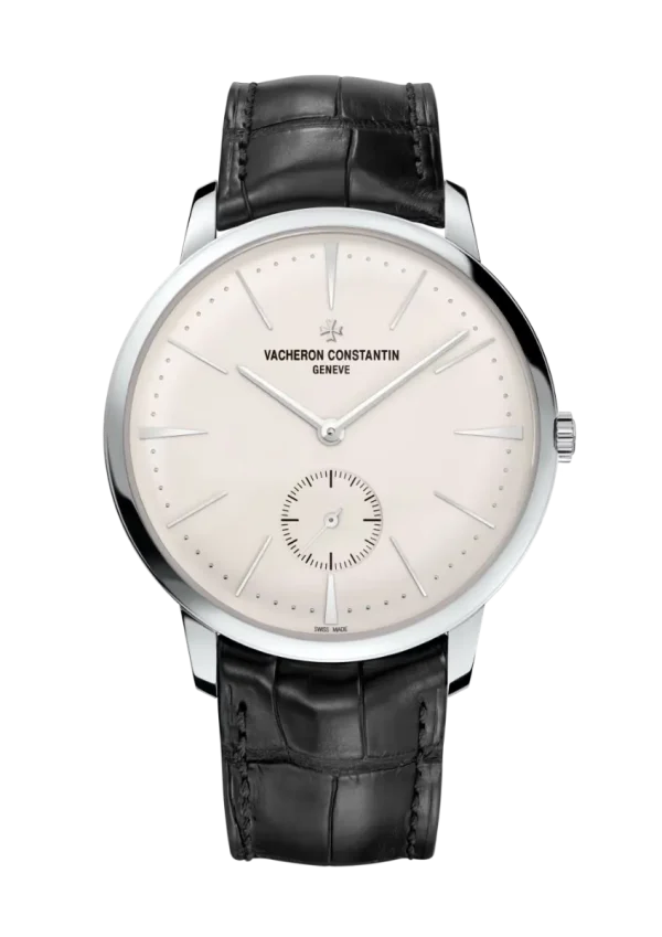 Manual-Winding 42MM White Gold Silver Opaline Dial