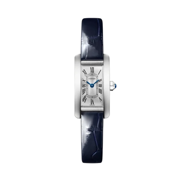 Tank Américaine Steel Silvered Sunray Dial Mini Model