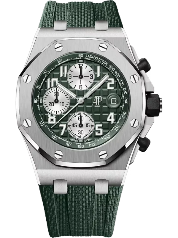 Selfwinding Chronograph Titanium & Khaki Green 42MM