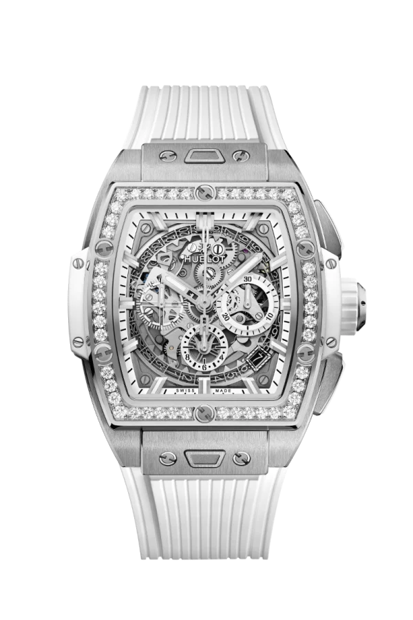 Spirit OF Big Bang Titanium White Diamonds 42MM