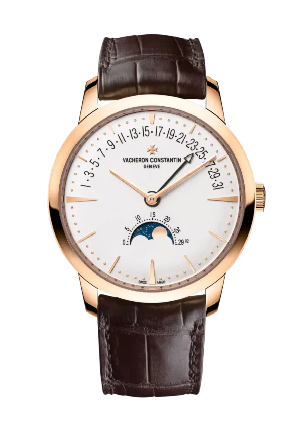 Moon Phase Retrograde Date 42.5MM Pink Gold