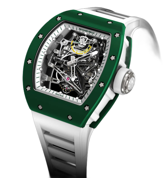 Manual Winding Tourbillon G-Sensor Bubba Watson IN Ceramic & Titanium