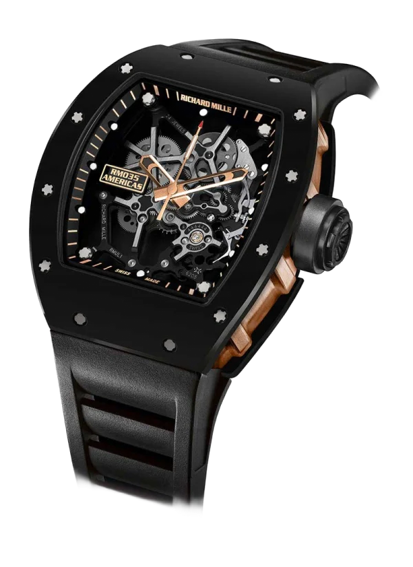 Black Toro IN Black Ceramic AND Rose Gold