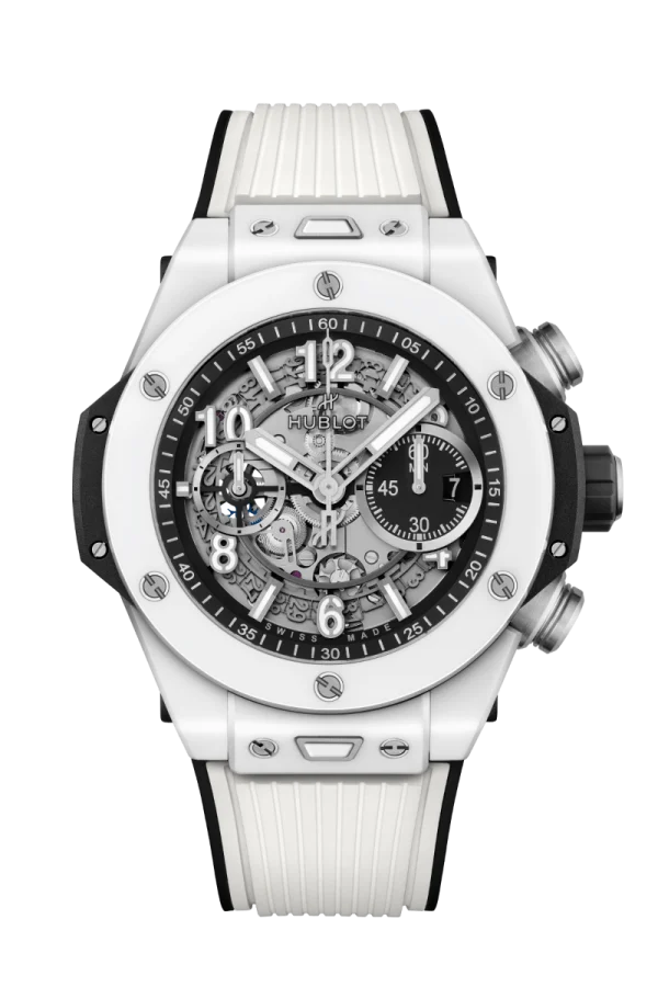Unico White Ceramic 44 MM