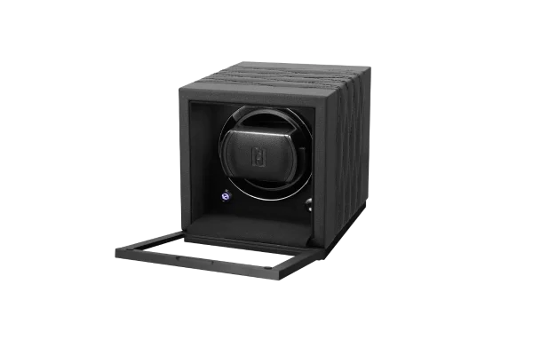 Petite 1 Black Leather with Door
