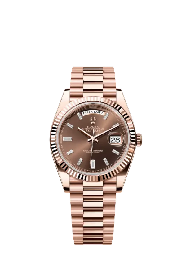 Chocolate Baguette Diamond 40MM