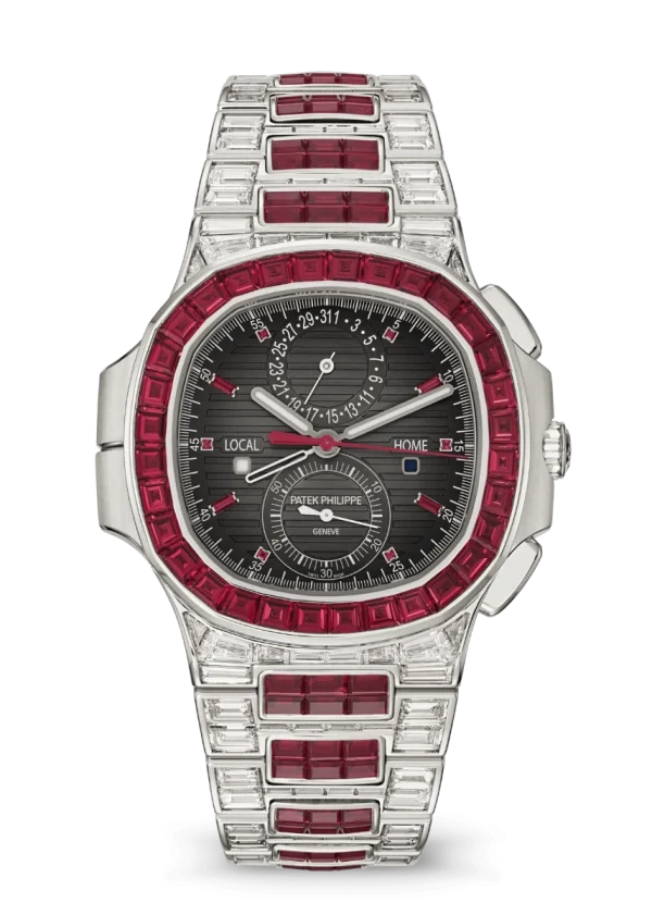 Haute Joaillerie. Self-Winding Flyback Chronograph. Travel Time.