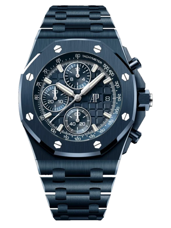 Selfwinding Chronograph Bleu Nuit Ceramic 42MM