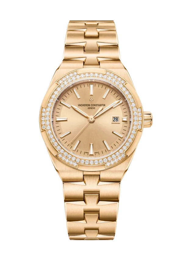 Self-Winding 35MM Pink Gold Diamond Set