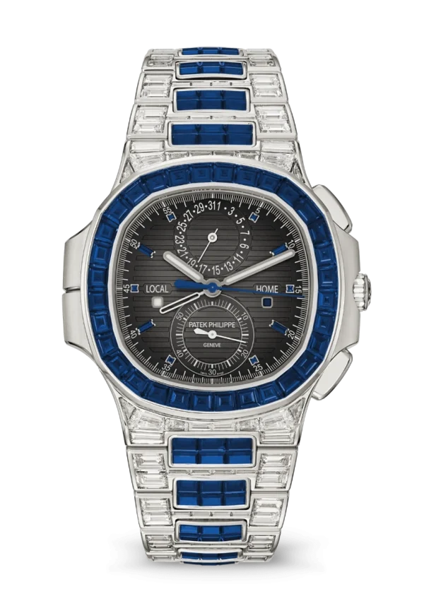Haute Joaillerie. Self-Winding Flyback Chronograph. Travel Time.