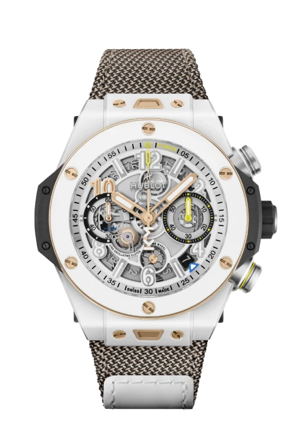 Reloaded Kylian Mbappé White Ceramic 44 MM