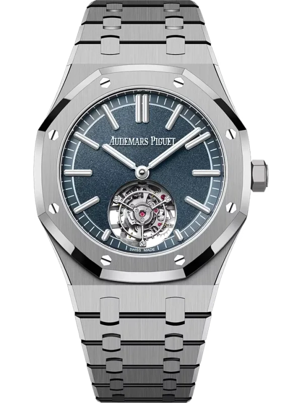 Flying Tourbillon Titanium Smoked Blue 41MM