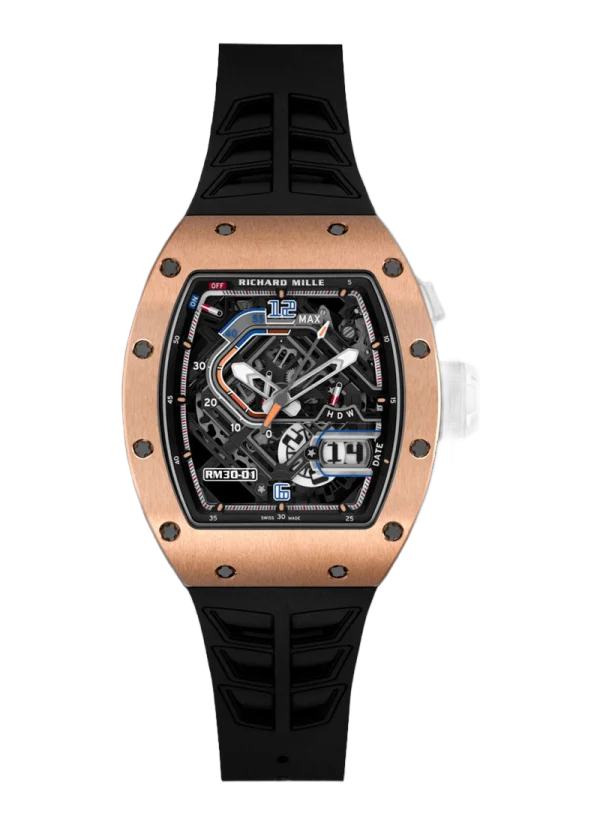 Richard Mille RM 30-01 Automatic Winding With Declutchable Rotor Rose Gold & Titanium