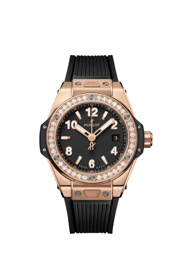 One Click King Gold Diamonds 33MM