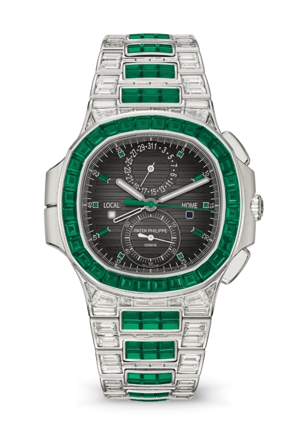 Haute Joaillerie. Self-Winding Flyback Chronograph. Travel Time