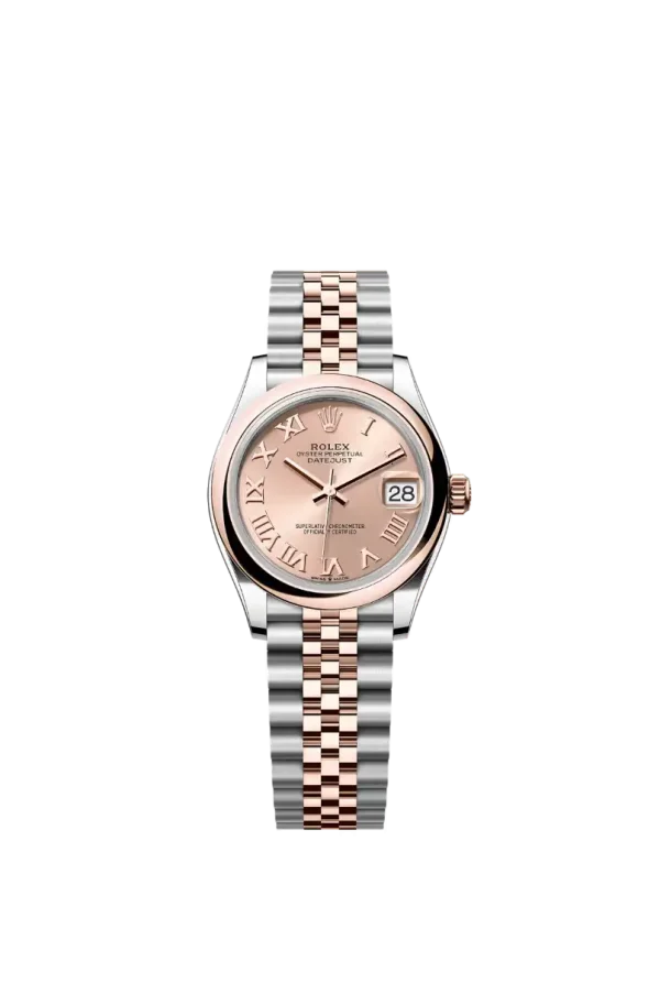Rosé Roman Smooth Bezel 31MM Jubilee