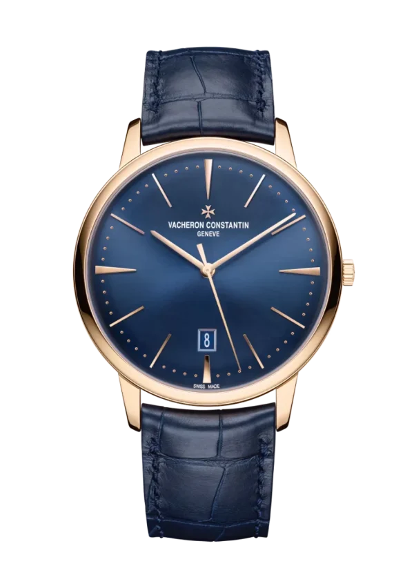 Self-Winding 40MM Pink Gold Midnight Blue Dial