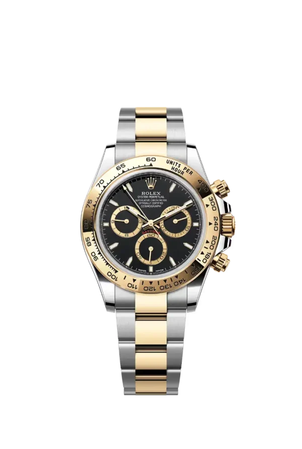 Black Index Yellow Rolesor Oyster