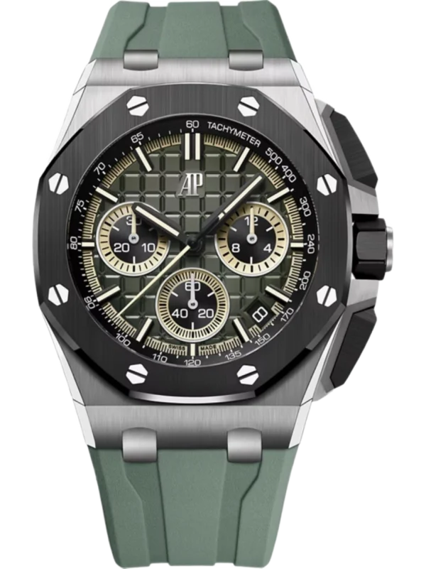 Selfwinding Chronograph Titanium & Smoked Green 43MM