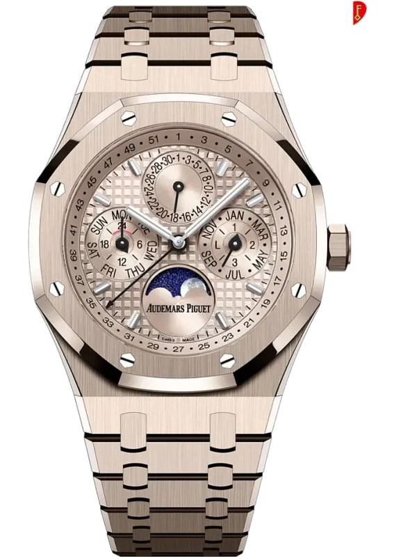 Perpetual Calendar Sand Gold 41MM