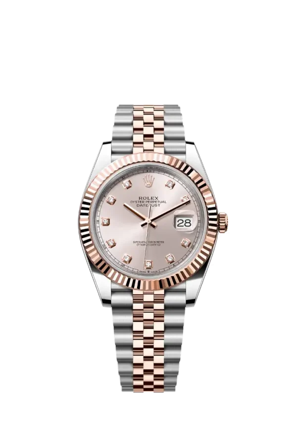 Sundust Diamond Fluted Bezel 41MM Jubilee