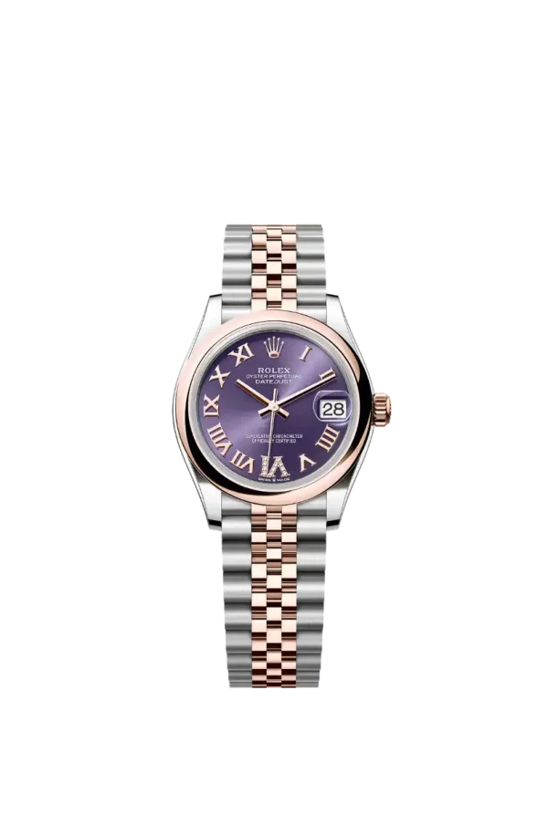 Aubergine Roman Vi Diamond Smooth Bezel 31MM Jubilee