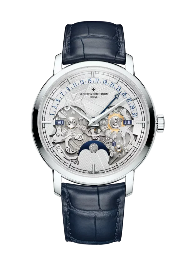 Perpetual Calendar Retrograde Date Openface 41MM Platinum 270TH Anniversary Limited Edition