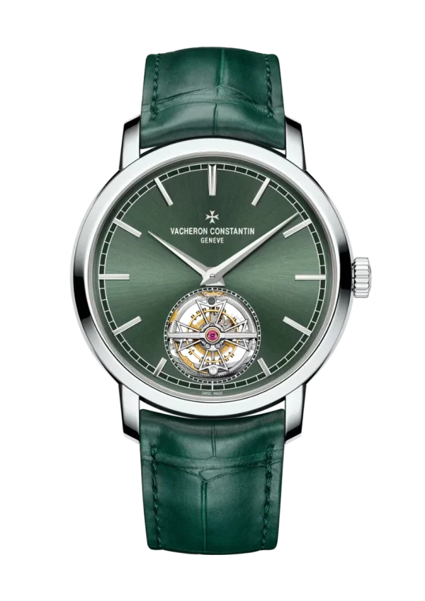 Tourbillon 41MM Platinum Deep Green Dial