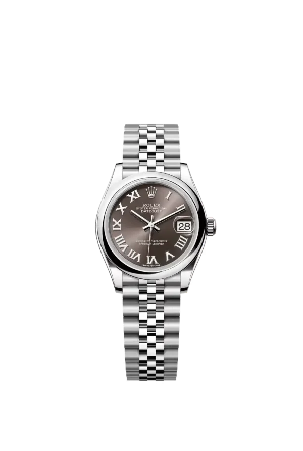 Dark Grey Roman Smooth Bezel 31MM Jubilee