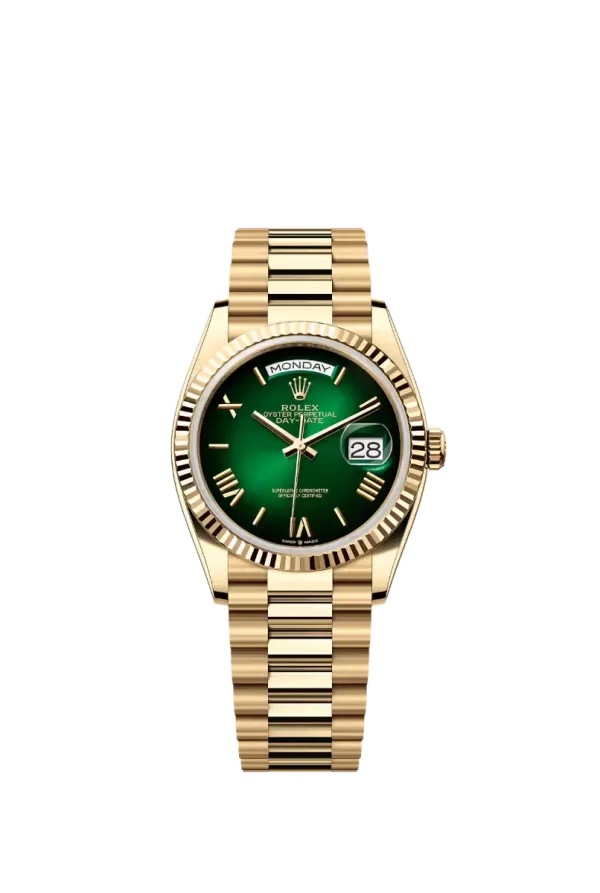 Green Ombré Roman 36MM