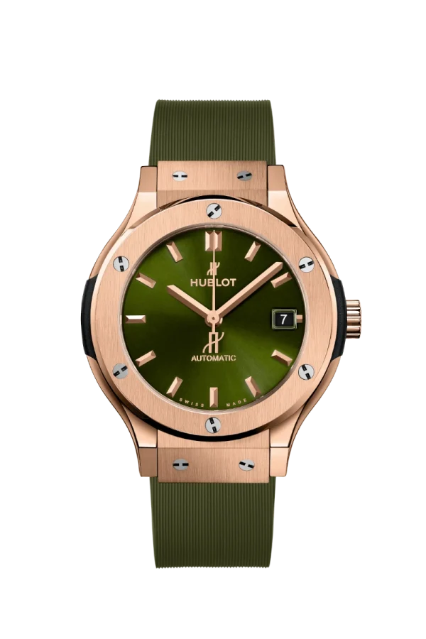 King Gold Green Dial 38MM