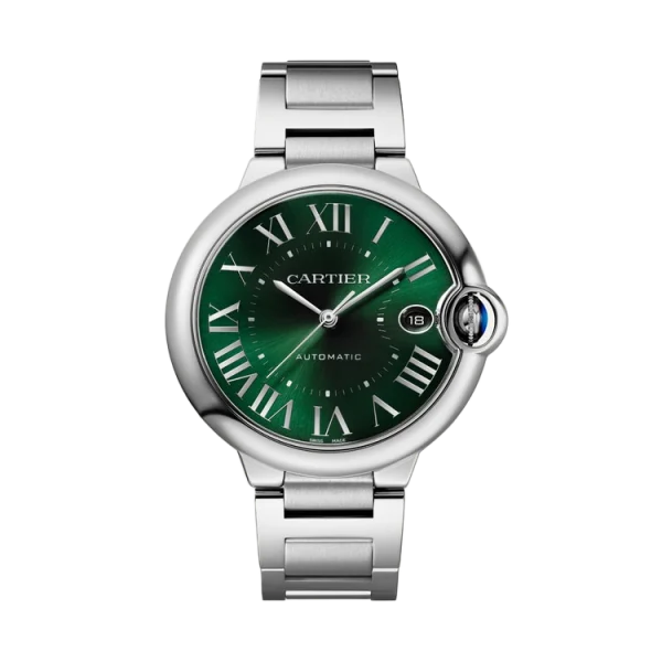 Steel Dark Green Sunray Dial 40MM