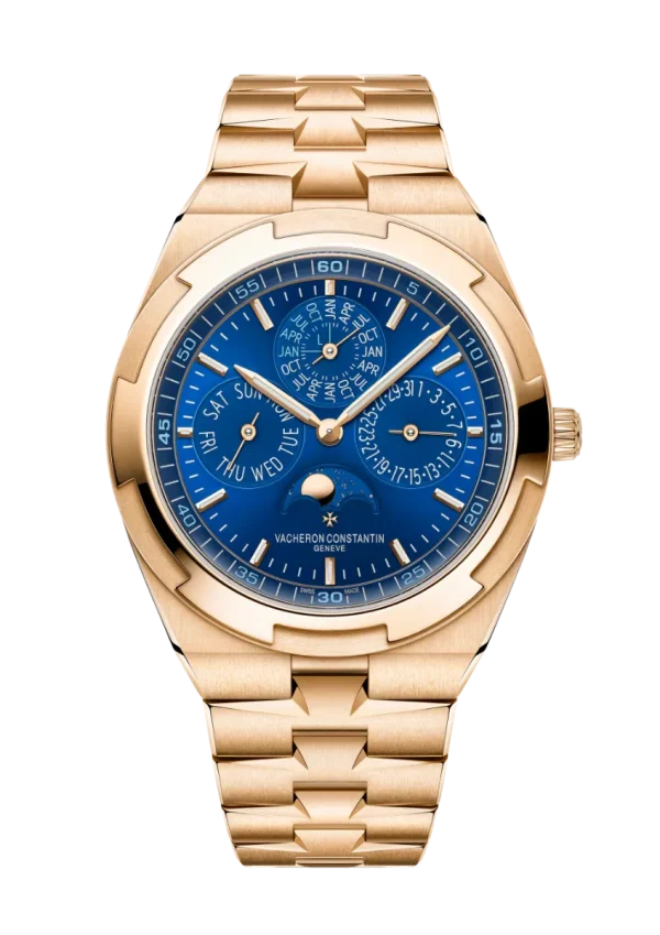 Perpetual Calendar Ultra-Thin 41.5MM Pink Gold Blue Dial