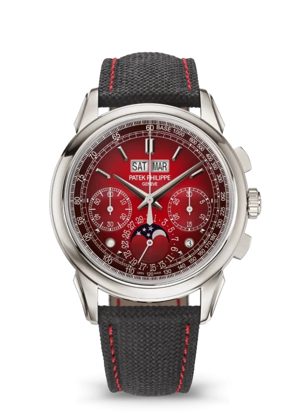 CHRONOGRAPH. PERPETUAL CALENDAR. Red