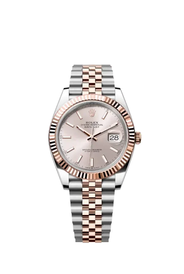 Sundust Index Fluted Bezel 41MM Jubilee