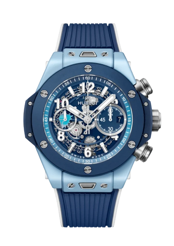 Unico Blue Ceramic Caribbean 44 MM