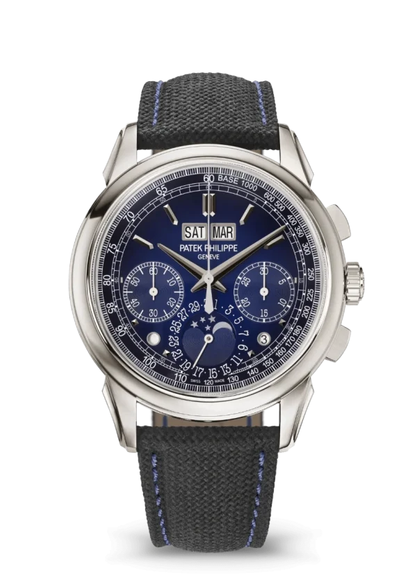 CHRONOGRAPH. PERPETUAL CALENDAR. Blue