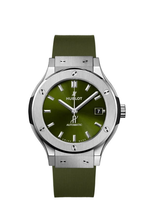 Titanium Green Dial 38MM