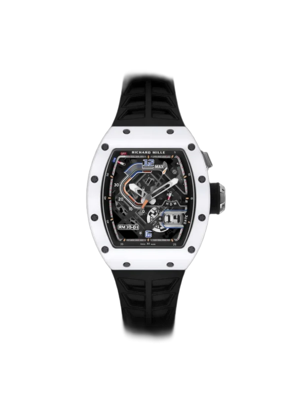 Automatic Winding With Declutchable Rotor White Ceramic